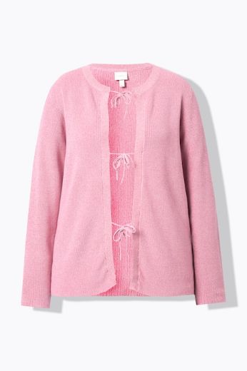 Moda za polnejše Kardigan s ukrasnim kopčanjem na vezice plus velikost, xxl, Ulla Popken in Johann Popken (JP1880)