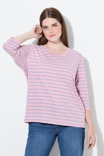 Moda za polnejše Majica 3/4 rukava okruglog ovratnika plus velikost, xxl, Ulla Popken in Johann Popken (JP1880)