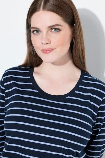 Moda za polnejše Majica 3/4 rukava okruglog ovratnika plus velikost, xxl, Ulla Popken in Johann Popken (JP1880)