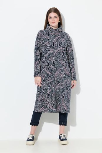 Moda za polnejše Haljina midi dugih rukava plus velikost, xxl, Ulla Popken in Johann Popken (JP1880)