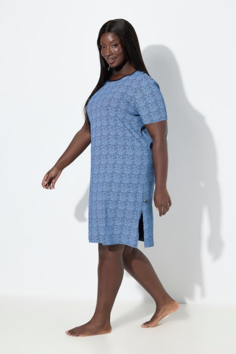 Moda za polnejše Spavaćica kratkih rukava plus velikost, xxl, Ulla Popken in Johann Popken (JP1880)