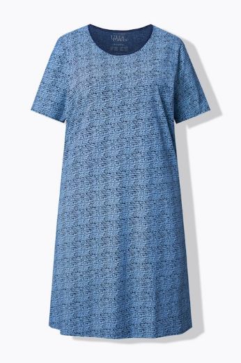 Moda za polnejše Spavaćica kratkih rukava plus velikost, xxl, Ulla Popken in Johann Popken (JP1880)