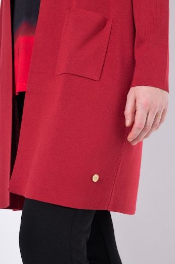 Moda za polnejše Kardigan dugi model s džepovima plus velikost, xxl, Ulla Popken in Johann Popken (JP1880)