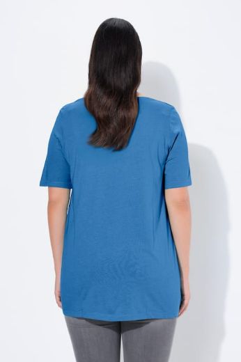 Moda za polnejše Majica s naborima duži model plus velikost, xxl, Ulla Popken in Johann Popken (JP1880)