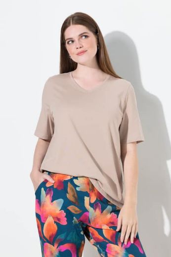 Moda za polnejše Majica 2 komada kratkih rukava plus velikost, xxl, Ulla Popken in Johann Popken (JP1880)