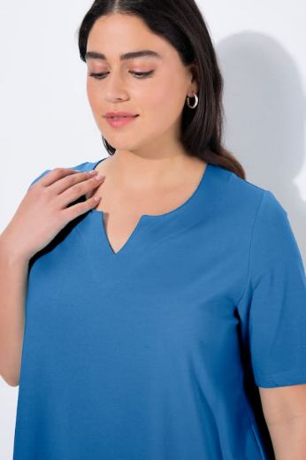 Moda za polnejše Majica A kroj V ovratnik plus velikost, xxl, Ulla Popken in Johann Popken (JP1880)