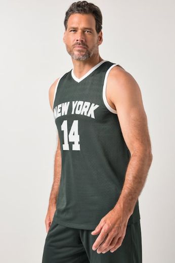 Moda za polnejše Majica bez rukava za sport s natpisom plus velikost, xxl, Ulla Popken in Johann Popken (JP1880)