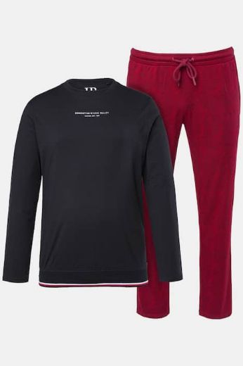 Moda za polnejše Pidžama dugih rukava i dugih nogavica plus velikost, xxl, Ulla Popken in Johann Popken (JP1880)