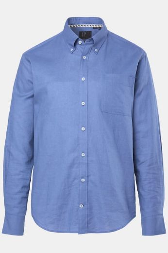 Moda za polnejše Košulja lanena dugih rukava plus velikost, xxl, Ulla Popken in Johann Popken (JP1880)