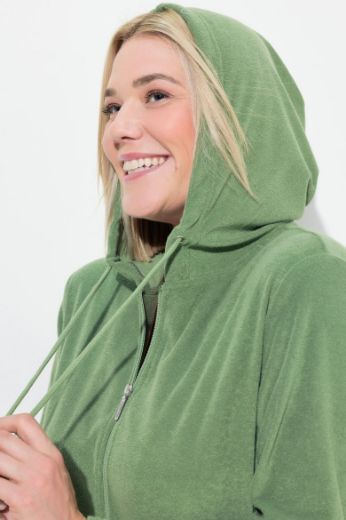 Moda za polnejše Ogrtač s patentnim zatavaračem i kapuljačom plus velikost, xxl, Ulla Popken in Johann Popken (JP1880)