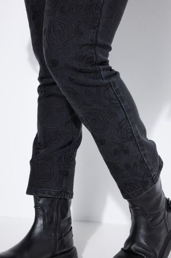 Moda za polnejše Traperice širokih nogavica plus velikost, xxl, Ulla Popken in Johann Popken (JP1880)