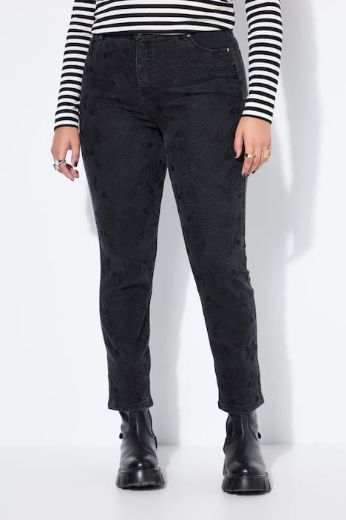 Moda za polnejše Traperice širokih nogavica plus velikost, xxl, Ulla Popken in Johann Popken (JP1880)