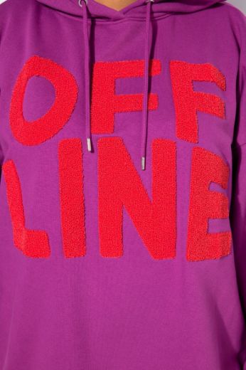 Moda za polnejše Majica dugih rukava s natpisom plus velikost, xxl, Ulla Popken in Johann Popken (JP1880)