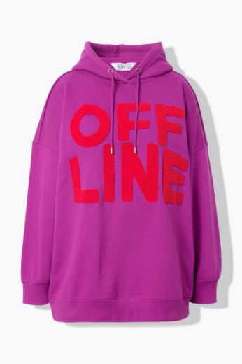 Moda za polnejše Majica dugih rukava s natpisom plus velikost, xxl, Ulla Popken in Johann Popken (JP1880)