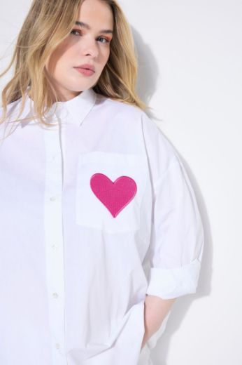 Moda za polnejše Košulja dugih rukava šireg kroja plus velikost, xxl, Ulla Popken in Johann Popken (JP1880)