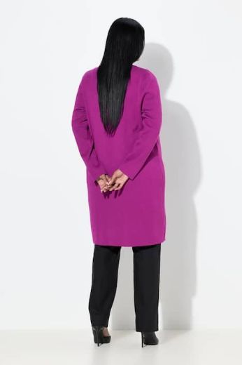 Moda za polnejše Kardigan dugi model s džepovima plus velikost, xxl, Ulla Popken in Johann Popken (JP1880)