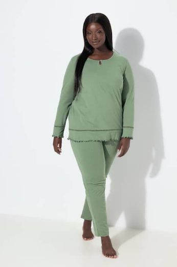 Moda za polnejše Spavaćica duži model plus velikost, xxl, Ulla Popken in Johann Popken (JP1880)