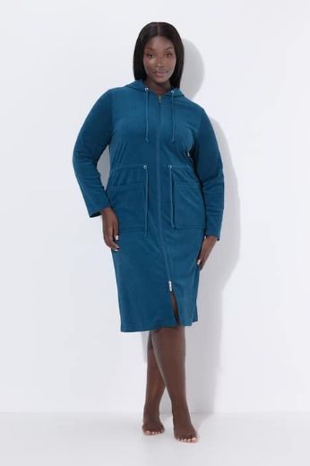 Moda za polnejše Ogrtač s patentnim zatavaračem i kapuljačom plus velikost, xxl, Ulla Popken in Johann Popken (JP1880)