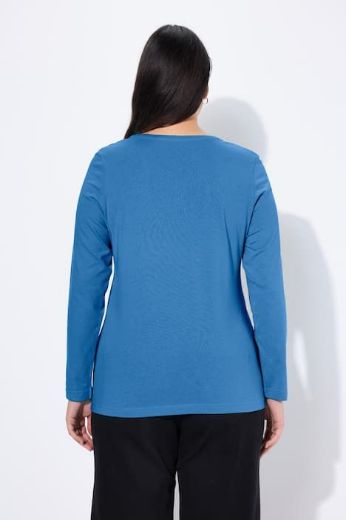 Moda za polnejše Majica dugi rukavi okrugli izrez plus velikost, xxl, Ulla Popken in Johann Popken (JP1880)