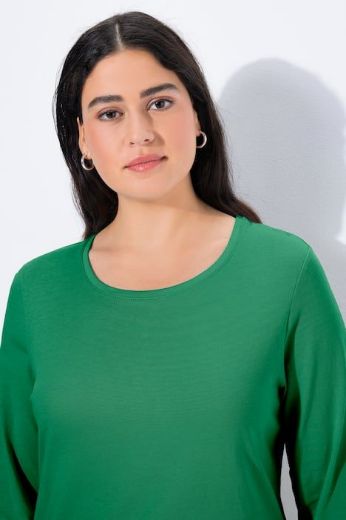 Moda za polnejše Majica dugi rukavi okrugli izrez plus velikost, xxl, Ulla Popken in Johann Popken (JP1880)
