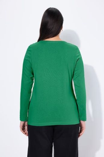 Moda za polnejše Majica dugi rukavi okrugli izrez plus velikost, xxl, Ulla Popken in Johann Popken (JP1880)