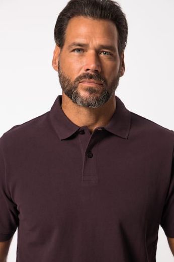 Moda za polnejše Majica Polo kratki rukavi plus velikost, xxl, Ulla Popken in Johann Popken (JP1880)