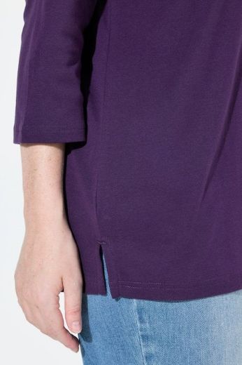 Moda za polnejše Majica V ovratnika 3/4 rukava plus velikost, xxl, Ulla Popken in Johann Popken (JP1880)