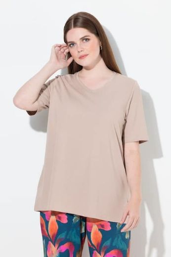 Moda za polnejše Majica 2 komada kratkih rukava plus velikost, xxl, Ulla Popken in Johann Popken (JP1880)