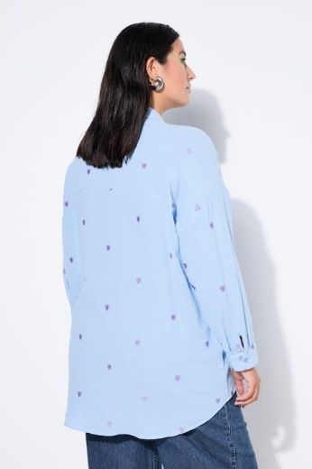 Moda za polnejše Košulja šireg kroja s motivom srca plus velikost, xxl, Ulla Popken in Johann Popken (JP1880)