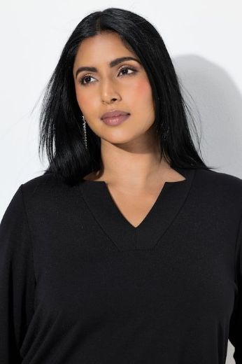 Moda za polnejše Majica V ovratika plus velikost, xxl, Ulla Popken in Johann Popken (JP1880)