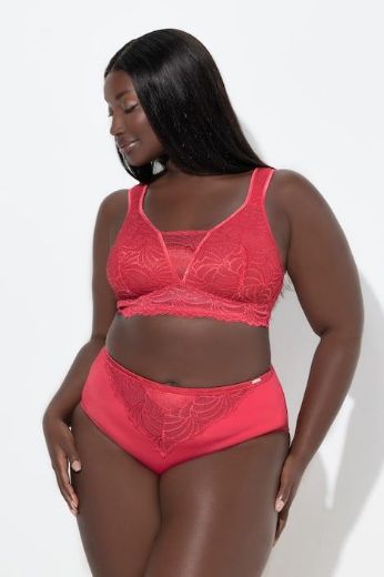 Moda za polnejše Gaćice od mikrofibre s dodatkom ukrasne čipke plus velikost, xxl, Ulla Popken in Johann Popken (JP1880)