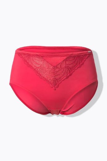 Moda za polnejše Gaćice od mikrofibre s dodatkom ukrasne čipke plus velikost, xxl, Ulla Popken in Johann Popken (JP1880)