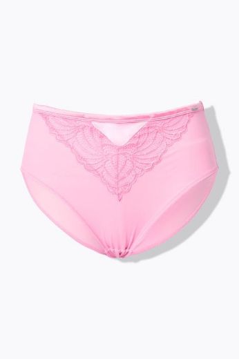 Moda za polnejše Gaćice od mikrofibre s dodatkom ukrasne čipke plus velikost, xxl, Ulla Popken in Johann Popken (JP1880)