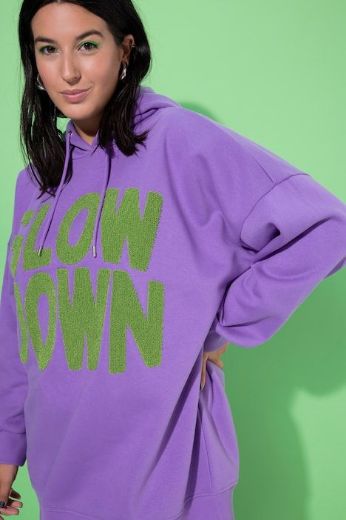 Moda za polnejše Majica dugih rukava s natpisom plus velikost, xxl, Ulla Popken in Johann Popken (JP1880)