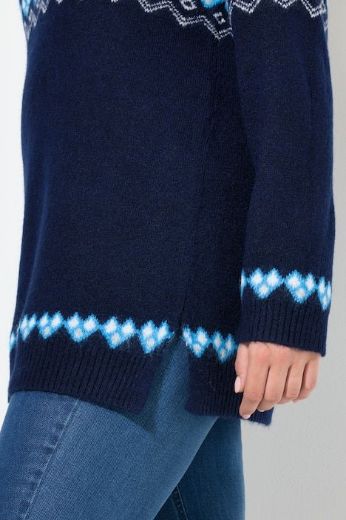 Moda za polnejše Pulover dugih rukava plus velikost, xxl, Ulla Popken in Johann Popken (JP1880)