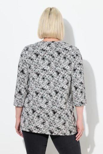 Moda za polnejše Majica 3/4 rukava okruglog ovratnika plus velikost, xxl, Ulla Popken in Johann Popken (JP1880)
