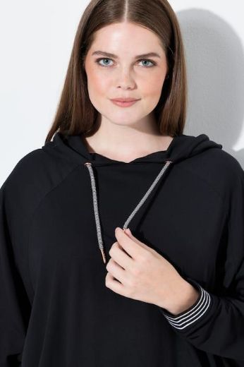 Moda za polnejše Pončo s kapuljačom plus velikost, xxl, Ulla Popken in Johann Popken (JP1880)