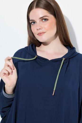 Moda za polnejše Pončo s kapuljačom plus velikost, xxl, Ulla Popken in Johann Popken (JP1880)