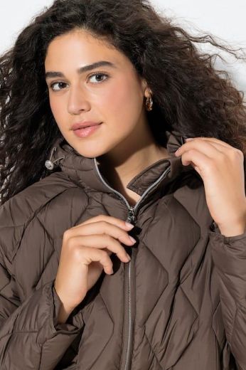 Moda za polnejše Jakna s kapuljačom vodoodbojna plus velikost, xxl, Ulla Popken in Johann Popken (JP1880)