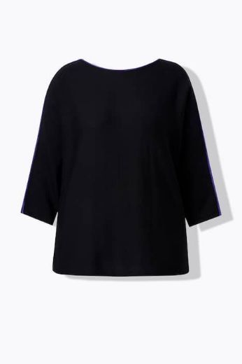 Moda za polnejše Pulover 3/4 rukava plus velikost, xxl, Ulla Popken in Johann Popken (JP1880)