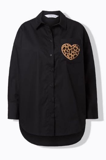 Moda za polnejše Košulja dugih rukava šireg kroja plus velikost, xxl, Ulla Popken in Johann Popken (JP1880)