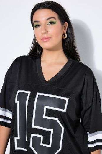 Moda za polnejše Majica kratkih rukava šireg kroja plus velikost, xxl, Ulla Popken in Johann Popken (JP1880)