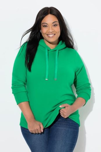 Moda za polnejše Majica dugih rukava s kapuljačom plus velikost, xxl, Ulla Popken in Johann Popken (JP1880)