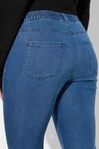 Moda za polnejše Hlače traper s pet džepova plus velikost, xxl, Ulla Popken in Johann Popken (JP1880)