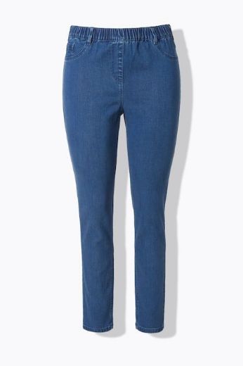 Moda za polnejše Hlače traper s pet džepova plus velikost, xxl, Ulla Popken in Johann Popken (JP1880)