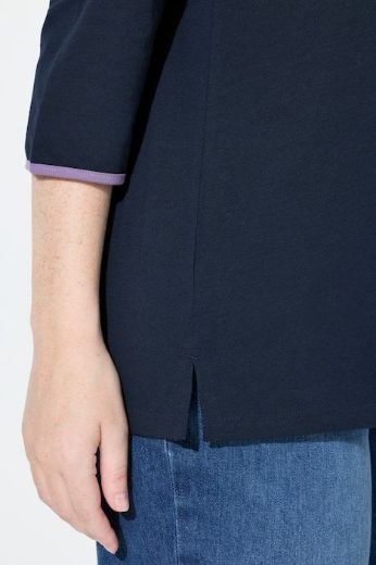 Moda za polnejše Majica 3/4 rukava V ovratnika plus velikost, xxl, Ulla Popken in Johann Popken (JP1880)