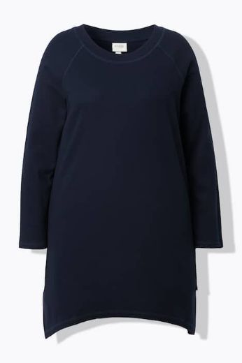 Moda za polnejše Majica dugih rukava dužeg kroja plus velikost, xxl, Ulla Popken in Johann Popken (JP1880)