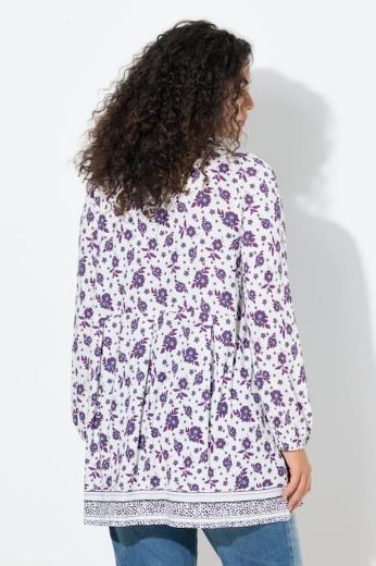 Moda za polnejše Tunika dugih rukava A kroja plus velikost, xxl, Ulla Popken in Johann Popken (JP1880)