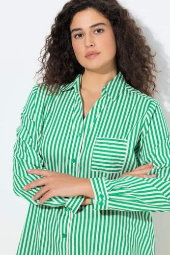 Moda za polnejše Košulja dugih rukava dužeg kroja plus velikost, xxl, Ulla Popken in Johann Popken (JP1880)