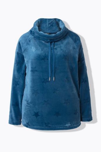 Moda za polnejše Trenirka gornji dio  dugih rukava povišenog ovratnika plus velikost, xxl, Ulla Popken in Johann Popken (JP1880)